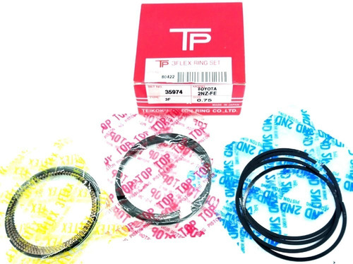 Anilloa 0.30 Toyota Yaris 1nzfe 2nzfe 1.3 1.5 Año 00 Al 09