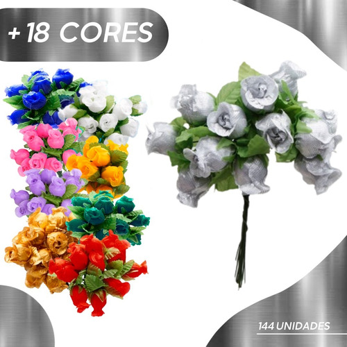 Mini Flor Artificial Pacote Com 144 Unidades | Parcelamento sem juros