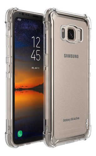 Ouba Carcasa Para Samsung Galaxy S8 Active Gel Tpu Flexible