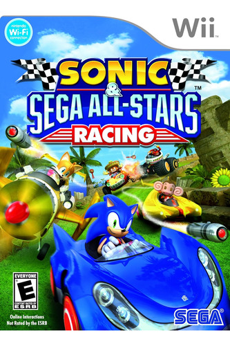 Sonic & Sega All-stars Racing - Nintendo Wii