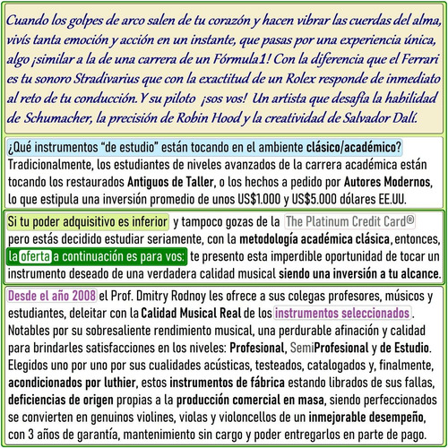 Imagen 9 de 10 de Clases De Viola Pack50%off 150min Online Con El Prof. Rodnoy