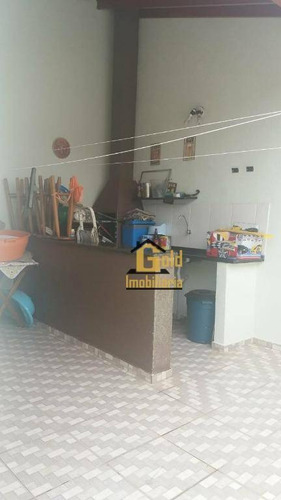 Casa Com 2 Dormitórios À Venda, 61 M² Por R$ 283.550 - Campos Elíseos - Ribeirão Preto/sp - Ca0587