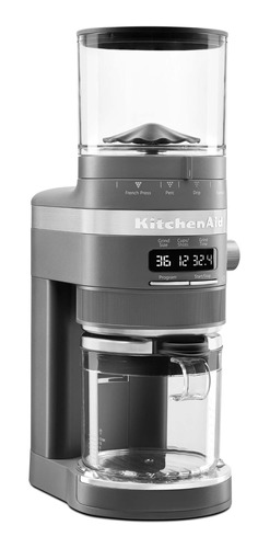 Molinillo De Café Kitchenaid Burr, Kcg8433, Gris Carbón, 1