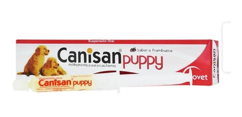  Desparasitante Canisan Puppy De 2.5ml Suspensión Cachorro