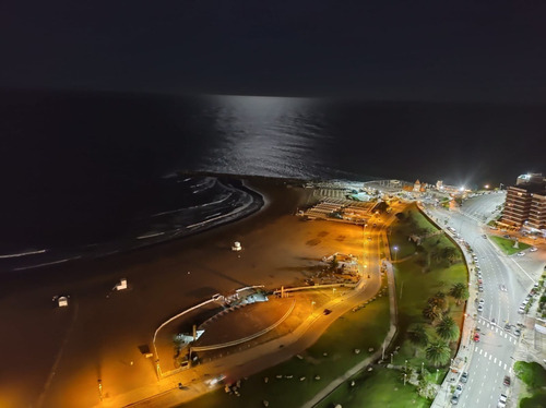 Alquiler Temporario Ed. Havanna Frente Al Mar, 2 Amb. Mar Del Plata 2025.