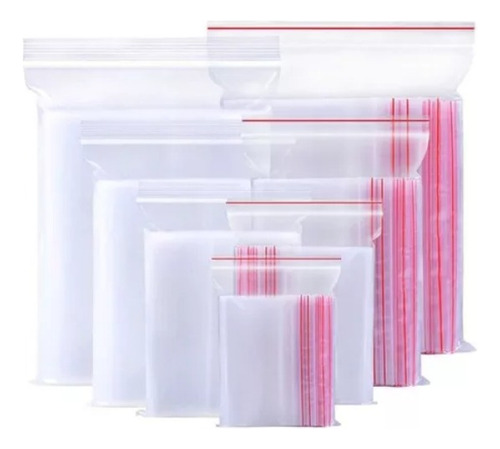 Bolsas Ziploc Pe Para Alimentos (500uds) 10x15cm