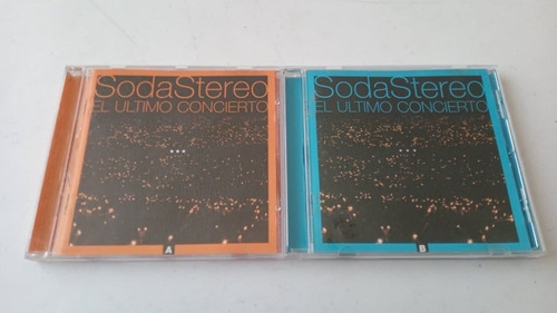 Soda Stereo - El Ultimo Concierto A Y B - Cd Imp Argentina