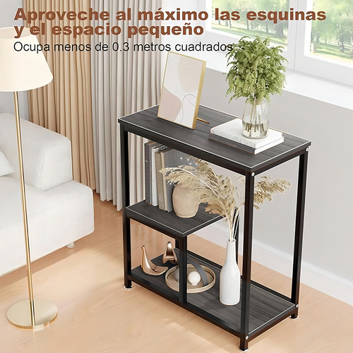 Mesa Auxiliar, Mesa Auxiliar Ligera De Lujo Y Mueble 60*40cm Color Gris