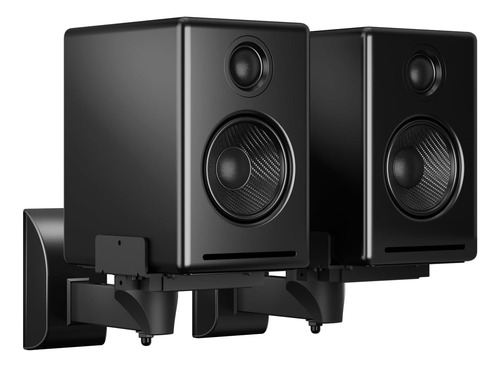 Base Soporte De Altavoces Para Pared Ajustable Movible 2pz