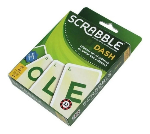 Scrabble Dash Mattel Juego Palabras Cruzadas Original Ruibal