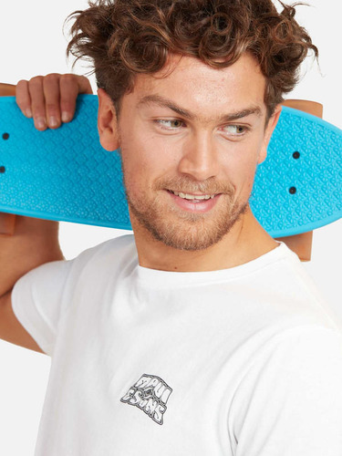 Polera Good Vibes Hombre Blanco Maui And Sons