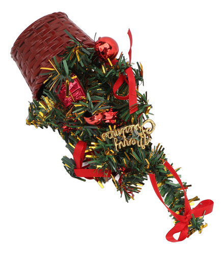 Mesa Con Forma De Árbol De Navidad En Miniatura, Bonita Base