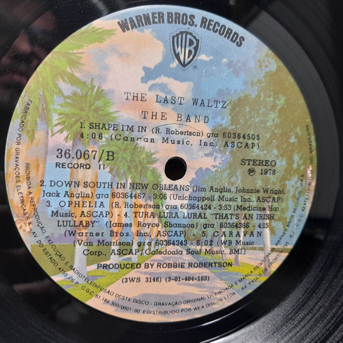 Imagem 8 de 10 de Vinil Lp The Band The Last Waltz Álbum Triplo Com Encartes