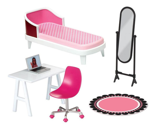 Imagen 2 de 5 de Habitación Juguete Ladybug Marinette Miraculous Articulada