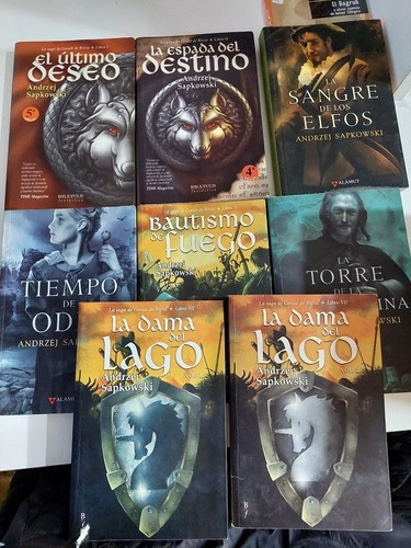 Saga Completa 8 Libros Andrzej Sapkowski 