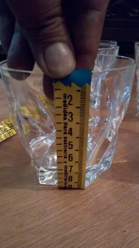 6 Vasos De Wisky De Vidrio (Usado)