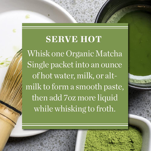 Té Chai Mighty Leaf Tea, Té Verde Matcha Orgánico En Polvo -