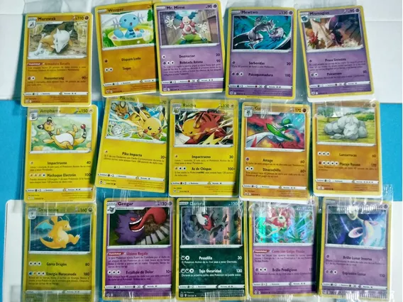 Pokémon Vuala Colección Completa 30 Tarjetas Selladas