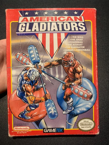 American Gladiators Nintendo Nes Sin Manual #2 (Usado)