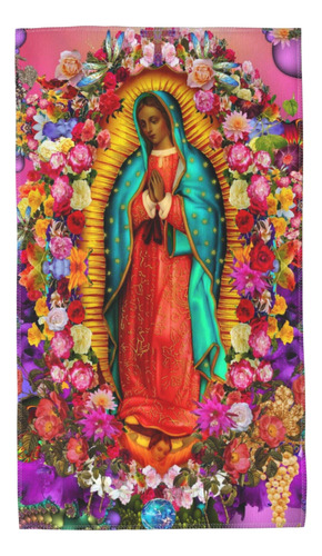 Toalla Nuestra Señora Guadalupe Ultra Suave Muy Absorbente