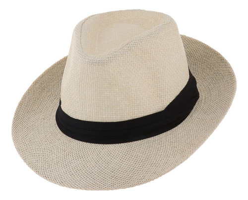 Sombrero De Paja De Panamá Hat Retro Para Verano Apoyos De