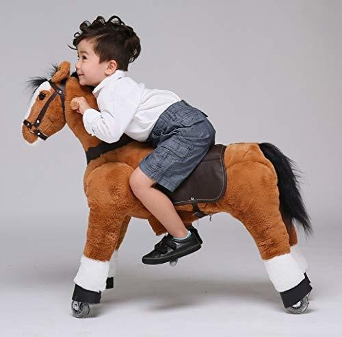 Ufree Horse Action Pony, Ride On Toy, Mecánico, Caballo En M