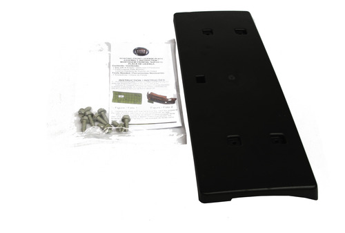 Imagen 3 de 8 de Soporte Placa De Patente Fiat 500 11/16