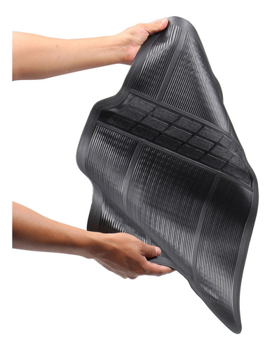 Tapetes De Pvc Para Auto Color Negros Mikels