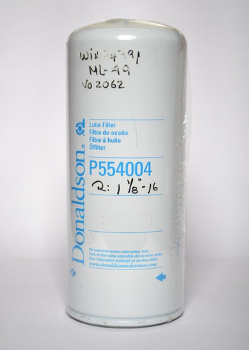 Donaldson P554004 Filtro Aceite Caterpillar 1r0739 Mack