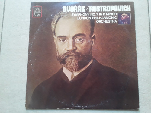 Dvorak / Rostropovich - Symphony No7 - Lp Vinilo / Kktus