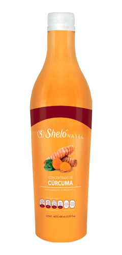 Imagen 1 de 4 de Cúrcuma Concentrado Líquida Natural + Vitaminas Y Minerales