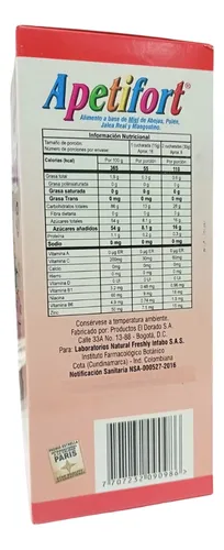 Apetifort Jarabe Apetito 240ml - g a $150