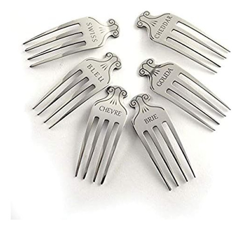 Nor-334 - Marcadores De Queso (acero Inoxidable, 6 Unidades)