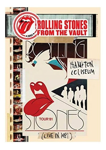 Dvd The Rolling Stones - Hamiton Coliseum 1981 - Ya Musica