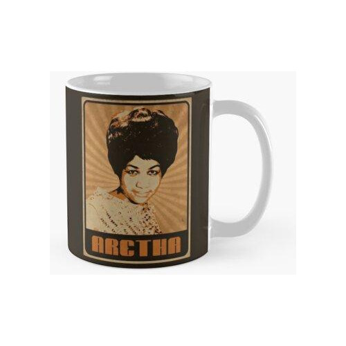 Taza Aretha Franklin Calidad Premium