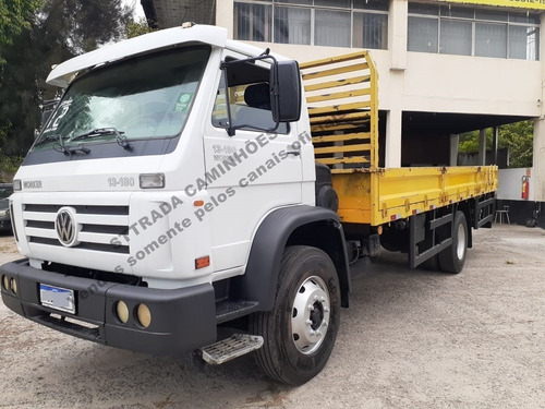 Vw 13.180/2012 - Carroceria C/ Pino Para Container