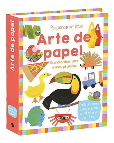 Arte de papel (Caja de manualidades), de Susaeta, Equipo. Editorial Susaeta, tapa pasta blanda, edición 1 en español, 2018