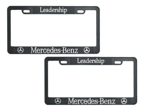 Portaplacas Para Mercedes Benz 1 Par Juego