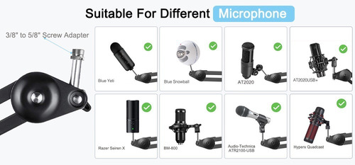 Imagen 8 de 10 de Kit Tornillos Adaptador 1/4 A 3/8 Y 5/8 A 3/8 - Trípode Braz