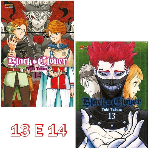 Black Clover 13 E 14! Mangá Panini! Novo E Lacrado