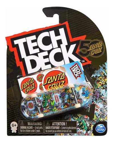 Skate de Dedo Tech Deck Pack com 6 Sortido -Sunny