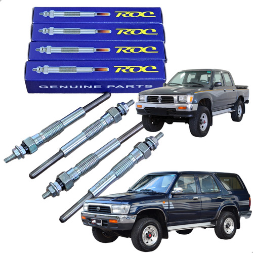Vela Aquecedora Hilux E Sw4 2.8 Maçarico 1990 A 2001 Railux