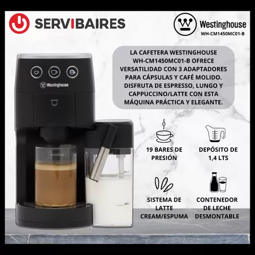 Cafetera 9 tazas espresso Westinghouse