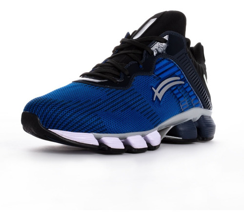 Imagen 3 de 5 de Tenis Para Correr Karosso 6327 Azul Rey Hecho En México