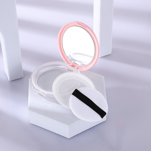 2 Contenedor De Polvo Compacto De 2 Uds Con De Malla De