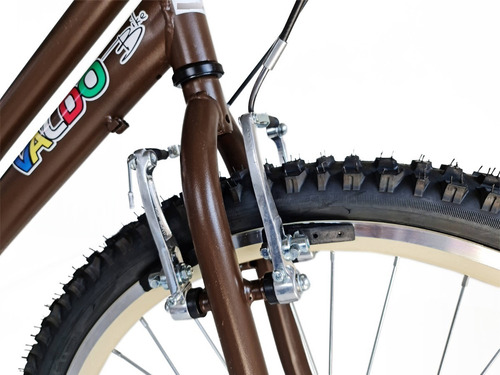 Bicicleta Triciclo Retrô Marrom/creme - Aro 26 - Mont. Super