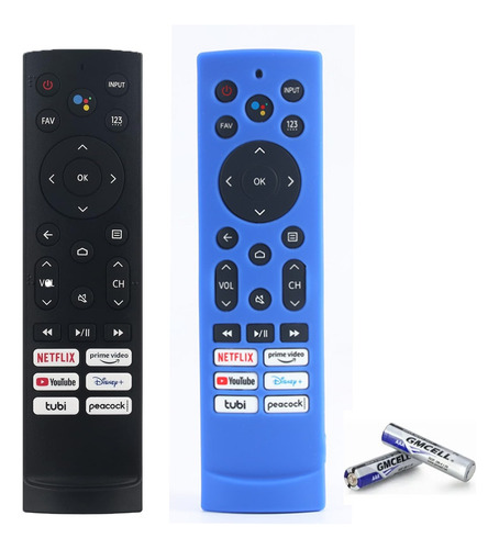 Control Remoto Compatible Con Pantalla Hisense Tv Erf3b90h Azul