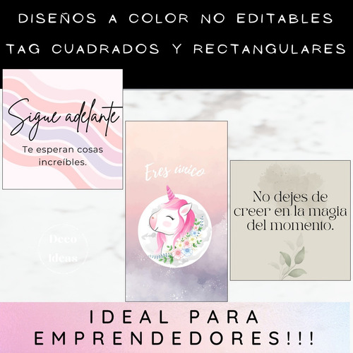 Imagen 2 de 4 de Kit Yoga Pdf(02) Listo Para Imprimí Etiquetas Frases Tag