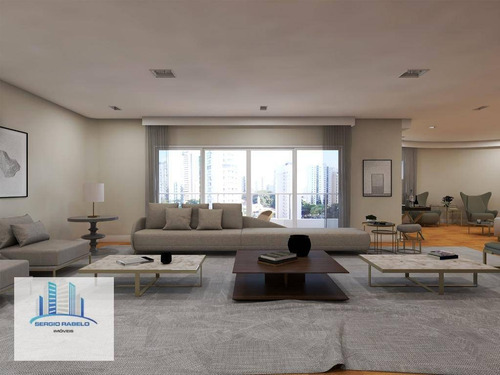 Imagem 3 de 11 de Apartamento Com 3 Dormitórios À Venda, 293 M² Por R$ 6.065.000 - Vila Nova Conceição - São Paulo/sp - Ap3568