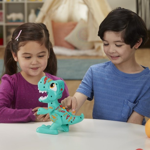 Play-doh Dino Crew Dinosaurio T-rex El Dino Gloton *sk
